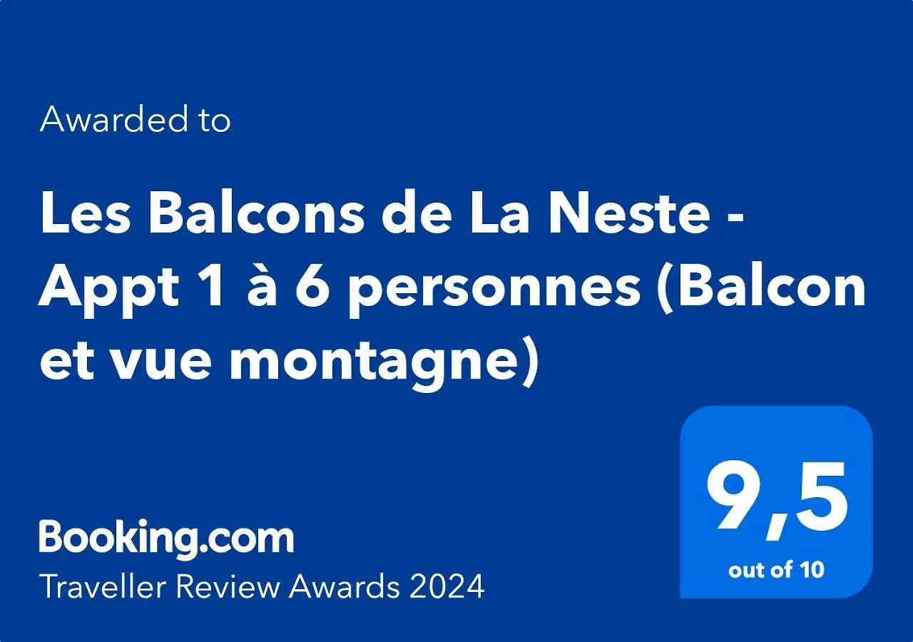 شقة Les Balcons De La Neste - Appt 1 A 6 Personnes أرو